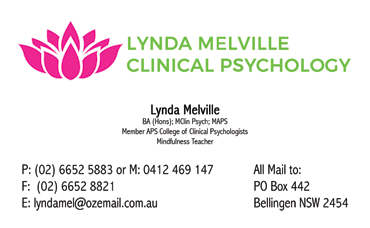 Lynda Melville Clinical Psychologist